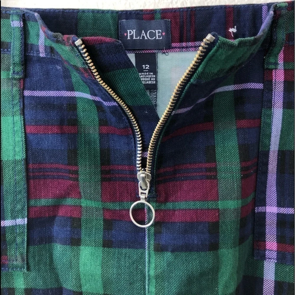 NWT Children’s Place Girls Plaid Skirt